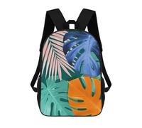 sinyumoney Minimalist Floral 65 Mochilas Para Niños Y Estudiantes, Mochilas Escolares Impresas En 3D, Mochilas Para Estudiantes De Primaria Y Secundaria, Mochilas Para Niños Y Niñas 17inch