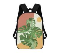 sinyumoney Minimalist Floral 72 Mochilas Impresas En 3D Para Niños, Mochila Escolar, Mochila Informal Para Exteriores, Mochila Informal De Moda Para Niños, Lindas Bolsas De Viaje 17inch