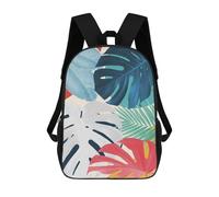 sinyumoney Minimalist Floral 79 Mochila Escolar Para Niñas Y Niños, Mochilas De Gran Capacidad, Mochilas Ligeras Para Niños Y Estudiantes 17inch