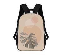 sinyumoney Minimalist Floral A54 Mochila Infantil Para Niñas Y Niños, Mochila De Día, Escuela Primaria, Perfecta Para La Vuelta Al Cole O Educación Física, Regalos Y Viajes 17inch