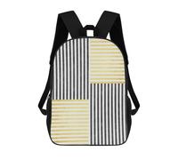 sinyumoney Minimalist Lines 01 Mochila Infantil De Moda Divertida Mochila Escolar Para Niños Y Adolescentes Con Impresión 3D Para Niños 17inch
