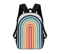 sinyumoney Minimalist Lines 22 Mochila Infantil, Mochila Escolar Infantil, Mochilas Escolares Impresas En 3D Para Niños Y Estudiantes Adolescentes 17inch
