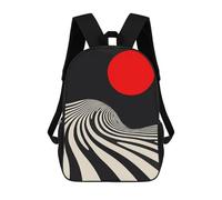 sinyumoney Minimalist Space Mochila Escolar Para Niños, Mochila Escolar Impresa En 3D Para Estudiantes De Primaria Y Secundaria 17inch
