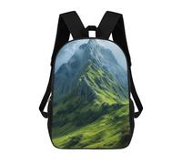 sinyumoney Misty Mountain Majesty Mochila Escolar, De Negocios, Resistente, Para Portátil, Para Camping, Aventuras Al Aire Libre Y Viajes Diarios 17inch