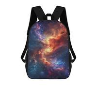 sinyumoney Mochila 17inch Impresa En 3D Cosmic Nebula Galaxy-2 Mochilas Escolares Ligeras De Viaje Para Niños Y Niñas, Ideales Para Estudiantes De Secundaria.