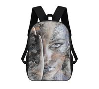 sinyumoney Mochila 17inch Impresa En 3D Girl Mochilas Escolares Ligeras De Viaje Para Niños Y Niñas, Ideales Para Estudiantes De Secundaria.