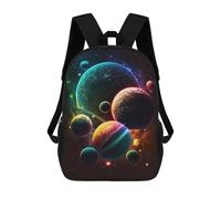 sinyumoney Mochila 17inch Impresa En 3D The Depths of Space Mochilas Escolares Ligeras De Viaje Para Niños Y Niñas, Ideales Para Estudiantes De Secundaria.