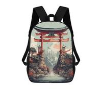 sinyumoney Mochila 3D Divertida Y Genial Para Adolescentes (niños Y Niñas) Anime Japanese Gate Mochila Con Estampado 3D Para Niños, Mochila Escolar Para Niños De Primaria 17inch