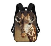 sinyumoney Mochila 3D Divertida Y Genial Para Adolescentes (niños Y Niñas) Giraffe Animal Nature Mochila Con Estampado 3D Para Niños, Mochila Escolar Para Niños De Primaria 17inch