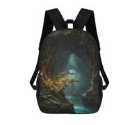 sinyumoney Mochila 3D Divertida Y Genial Para Adolescentes (niños Y Niñas) The Mystical Gateway Mochila Con Estampado 3D Para Niños, Mochila Escolar Para Niños De Primaria 17inch