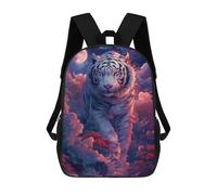 sinyumoney Mochila 3D Divertida Y Genial Para Adolescentes (niños Y Niñas) Tiger Japanese Fantasy Art Mochila Con Estampado 3D Para Niños, Mochila Escolar Para Niños De Primaria 17inch