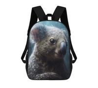 Sinyumoney Mochila 3D Impreso Para Niños Cat Walking in Grass, Mochila De Moda Para La Escuela, Viajes Y Ocio, Mochila Grande Para Niños Y Niñas, Cute Wet Koala, 17"