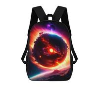 sinyumoney Mochila De 17 Pulgadas Celestial Serenade, Mochila Escolar Impresa En 3D, Bolsa Para El Almuerzo Escolar, Mochila De Viaje, Mochila Para Amigos Para Niñas Y Niños.