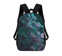 sinyumoney Mochila De 17 Pulgadas English Ivy Plant, Mochila Escolar Impresa En 3D, Bolsa Para El Almuerzo Escolar, Mochila De Viaje, Mochila Para Amigos Para Niñas Y Niños.