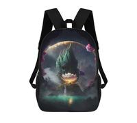 sinyumoney Mochila De 17 Pulgadas Fantasy Alien Planet Landscape Artwork, Mochila Escolar Impresa En 3D, Bolsa Para El Almuerzo Escolar, Mochila De Viaje, Mochila Para Amigos Para Niñas Y Niños.