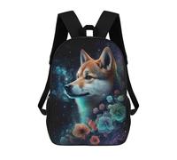 sinyumoney Mochila De 17 Pulgadas Galactic Canine Dream -1, Mochila Escolar Impresa En 3D, Bolsa Para El Almuerzo Escolar, Mochila De Viaje, Mochila Para Amigos Para Niñas Y Niños.