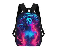 sinyumoney Mochila De 17 Pulgadas Lost in The Dance, Mochila Escolar Impresa En 3D, Bolsa Para El Almuerzo Escolar, Mochila De Viaje, Mochila Para Amigos Para Niñas Y Niños.