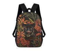 sinyumoney Mochila De Moda Impresa En 3D Para Niños Black Panther in Jungle Mochila Escolar Para Niños Y Niñas, Mochilas Escolares Para Primaria, Mochilas Para Adolescentes 17inch