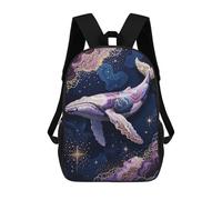 sinyumoney Mochila De Moda Impresa En 3D Para Niños Celestial Whale - Cosmic Ocean Fantasy Mochila Escolar Para Niños Y Niñas, Mochilas Escolares Para Primaria, Mochilas Para Adolescentes 17inch