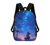 sinyumoney Mochila De Moda Impresa En 3D Para Niños Comet Rain Adventure Mochila Escolar Para Niños Y Niñas, Mochilas Escolares Para Primaria, Mochilas Para Adolescentes 17inch