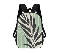 sinyumoney Mochila De Moda Impresa En 3D Para Niños Minimalist Floral 44 Mochila Escolar Para Niños Y Niñas, Mochilas Escolares Para Primaria, Mochilas Para Adolescentes 17inch