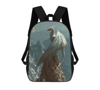 sinyumoney Mochila De Moda Impresa En 3D Para Niños Moonlight Dragon Majesty Mochila Escolar Para Niños Y Niñas, Mochilas Escolares Para Primaria, Mochilas Para Adolescentes 17inch