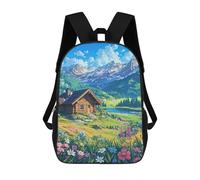sinyumoney Mochila De Moda Impresa En 3D Para Niños Mountain Retreat Mochila Escolar Para Niños Y Niñas, Mochilas Escolares Para Primaria, Mochilas Para Adolescentes 17inch