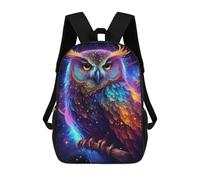 sinyumoney Mochila De Moda Impresa En 3D Para Niños Nebula Owl V2 Mochila Escolar Para Niños Y Niñas, Mochilas Escolares Para Primaria, Mochilas Para Adolescentes 17inch
