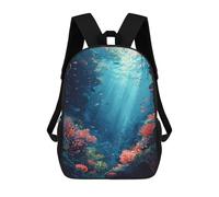 sinyumoney Mochila De Moda Impresa En 3D Para Niños Stunning Sea Views Mochila Escolar Para Niños Y Niñas, Mochilas Escolares Para Primaria, Mochilas Para Adolescentes 17inch