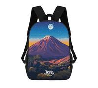 sinyumoney Mochila De Moda Impresa En 3D Para Niños Teide National Park Mochila Escolar Para Niños Y Niñas, Mochilas Escolares Para Primaria, Mochilas Para Adolescentes 17inch