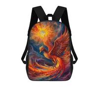 sinyumoney Mochila Escolar Abstract Phoenix Impresa En 3D Para Libros, Mochilas De Moda, Mochilas De Gran Capacidad, Mochilas De Viaje Para Niños