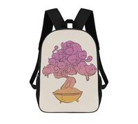 sinyumoney Mochila Escolar Bonsai Cat Tree Impresa En 3D Para Libros, Mochilas De Moda, Mochilas De Gran Capacidad, Mochilas De Viaje Para Niños