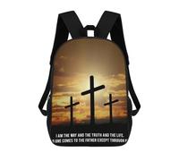 sinyumoney Mochila Escolar Christ Our Lord Impresa En 3D Para Libros, Mochilas De Moda, Mochilas De Gran Capacidad, Mochilas De Viaje Para Niños