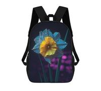 sinyumoney Mochila Escolar Colorful Daffodil Plant Impresa En 3D Para Libros, Mochilas De Moda, Mochilas De Gran Capacidad, Mochilas De Viaje Para Niños