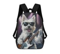 sinyumoney Mochila escolar con estampado artístico de águila y bandera americana, mochila informal, mochila escolar, bolsa de viaje para hombres, mujeres y adolescentes, Estilo-11, 17"