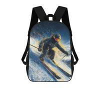 sinyumoney Mochila escolar con patrón circular abstracto colorido, mochila informal, mochila escolar, trabajo, bolsa de viaje para adolescentes, niñas, niños, mujeres y hombres, Estilo-13, 17"