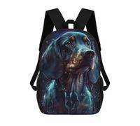 sinyumoney Mochila Escolar Dachshund Dog Impresa En 3D Con Bolsillos Grandes Para Niños, Mochilas Infantiles, Bolsas Para Libros, Mochila Escolar Para Niños 17inch