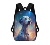 sinyumoney Mochila Escolar Dreamlikeart Dalmatian Impresa En 3D Con Bolsillos Grandes Para Niños, Mochilas Infantiles, Bolsas Para Libros, Mochila Escolar Para Niños 17inch