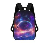 sinyumoney Mochila Escolar Galactic Dreams Impresa En 3D Para Libros, Mochilas De Moda, Mochilas De Gran Capacidad, Mochilas De Viaje Para Niños