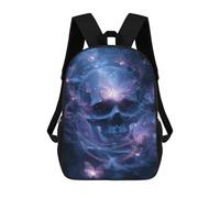sinyumoney Mochila Escolar Impresa En 3D 17inch Enchanted Butterfly Skull Artwork Mochila Infantil Mochila Escolar Linda Mochila De Moda Casual Para Niños Y Niñas