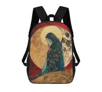 sinyumoney Mochila Escolar Impresa En 3D 17inch Ethereal Moonlit Serenity Mochila Infantil Mochila Escolar Linda Mochila De Moda Casual Para Niños Y Niñas
