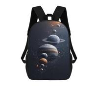 sinyumoney Mochila Escolar Impresa En 3D 17inch Exploring The Solar System Planets in Motion Mochila Infantil Mochila Escolar Linda Mochila De Moda Casual Para Niños Y Niñas