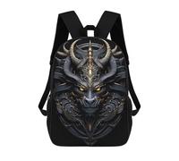 sinyumoney Mochila Escolar Impresa En 3D 17inch Golden Dragon Lord Mochila Infantil Mochila Escolar Linda Mochila De Moda Casual Para Niños Y Niñas