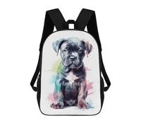 sinyumoney Mochila Escolar Impresa En 3D 17inch Mochila Infantil Cute Baby Cane Corso Puppy Bolsas Para Libros Bolsas De Viaje De Alta Capacidad Para Niños/estudiantes/adultos