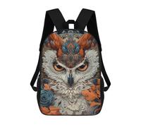 sinyumoney Mochila Escolar Impresa En 3D 17inch Mochila Infantil Fantasy Owl Artwork Bolsas Para Libros Bolsas De Viaje De Alta Capacidad Para Niños/estudiantes/adultos