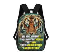 sinyumoney Mochila Escolar Impresa En 3D 17inch Mochila Infantil Quotes The Devil Whisper Bolsas Para Libros Bolsas De Viaje De Alta Capacidad Para Niños/estudiantes/adultos