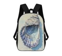 sinyumoney Mochila Escolar Impresa En 3D 17inch Mochila Infantil Seashell Coastal Beach Bolsas Para Libros Bolsas De Viaje De Alta Capacidad Para Niños/estudiantes/adultos