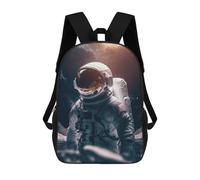 sinyumoney Mochila Escolar Impresa En 3D Solitude In The Void Mochila Infantil Mochila Escolar Linda Mochila Impermeable De Moda Informal Para Niños 17inch