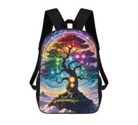 sinyumoney Mochila Escolar Impresa En 3D Space Fantasy Landscape Mochila Infantil Mochila Escolar Linda Mochila Impermeable De Moda Informal Para Niños 17inch