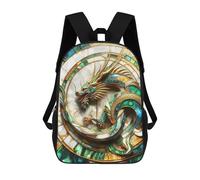 sinyumoney Mochila Escolar Infantil Abstract Japanese Dragon Mochila De Moda Para Adolescentes Mochila Informal Para Niño Y Niña Mochila Escolar Para Adolescentes Mochila Impresa En 3D 17inch